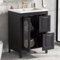 Meuble-lavabo de salle de bain avec évier