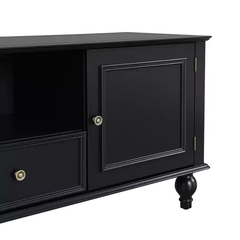 Meuble TV moderne avec compartiment ouvert