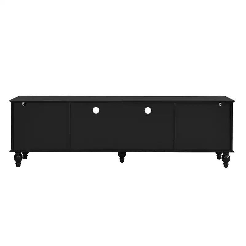 Meuble TV moderne avec compartiment ouvert