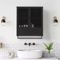 Meuble mural noir moderne