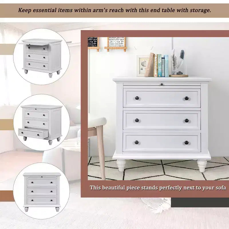 Table de chevet/d'appoint moderne