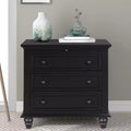 Bedside Table With 3 Drawers Solid Wood Legs Pull Out Tray Pine Wood Night Stand Modern Side End Table Cabinet