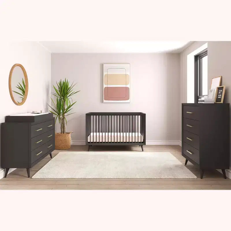Lit de bébé convertible 4-en-1 Se transforme