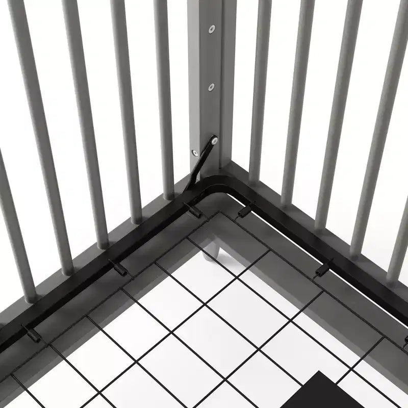 Lit de bébé convertible 4-en-1 Se transforme