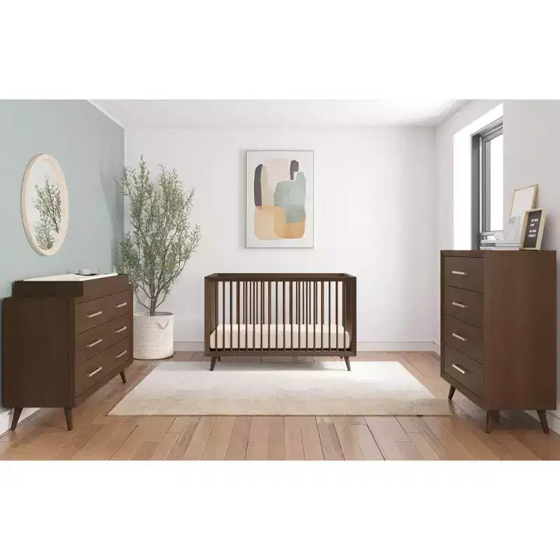Lit de bébé convertible 4-en-1 Se transforme