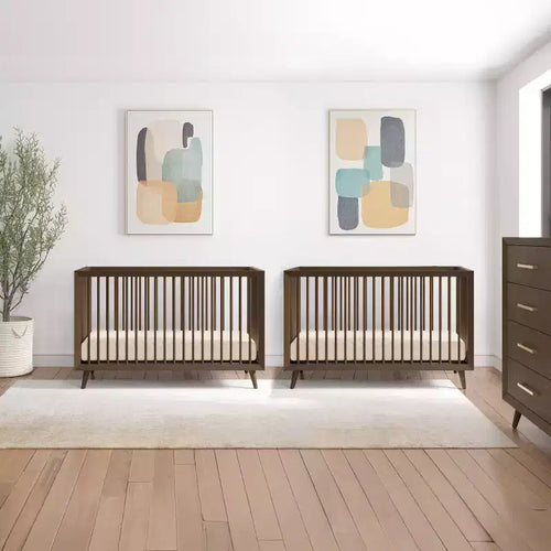 4-in-1 Convertible Crib Converts