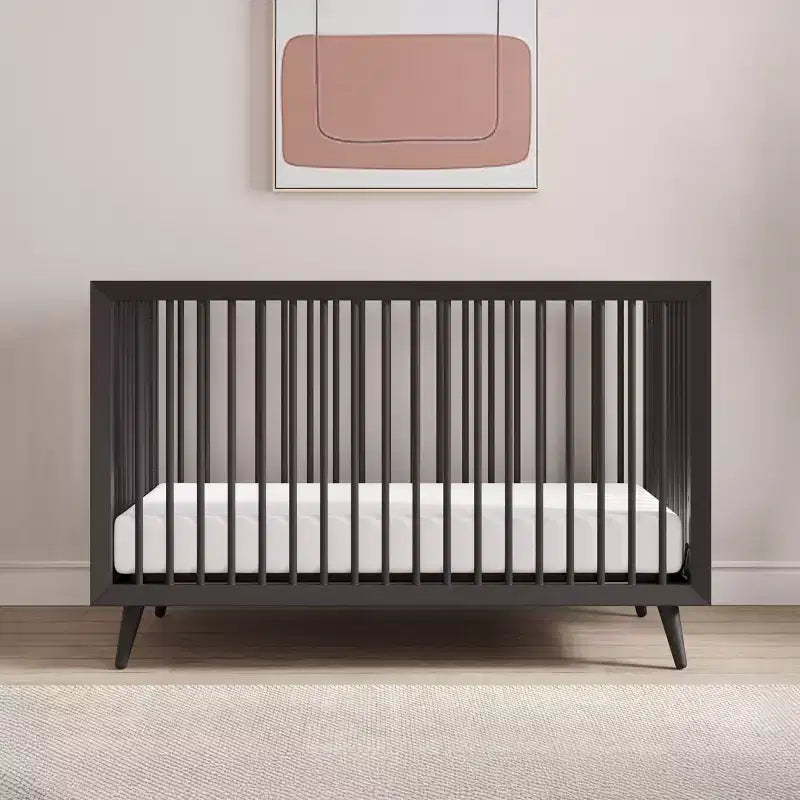 Child Craft Cranbrook 4-in-1 Convertible Crib Converts to Day Bed Toddler & Full Size Bed 3 Mattress Positions Baby Safe Finish