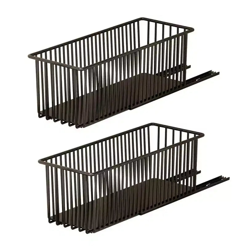 Tiroirs coulissants pour organisateur de placard extractible