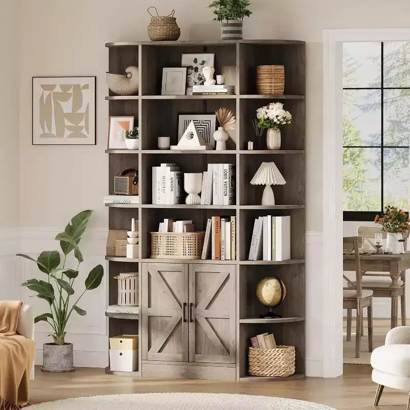 Étagère à livres pour enfants avec portes d'armoire de rangement