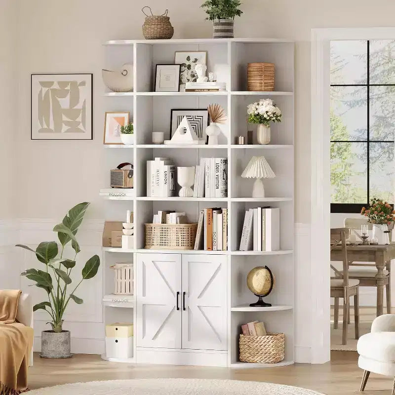 Étagère à livres pour enfants avec portes d'armoire de rangement