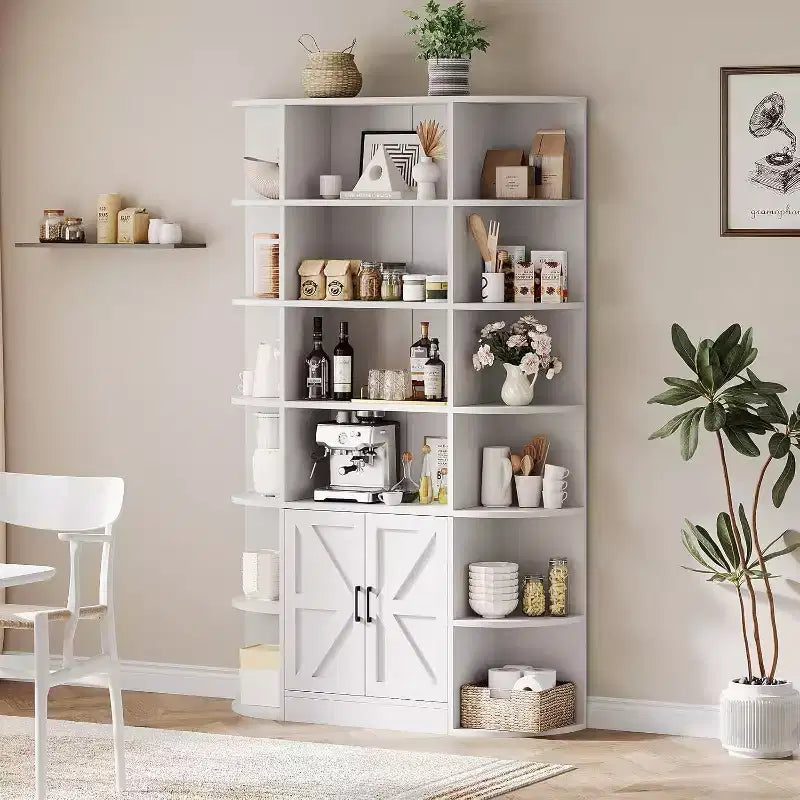 Étagère à livres pour enfants avec portes d'armoire de rangement