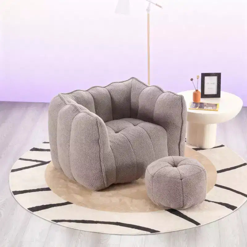 Fauteuil poire moelleux