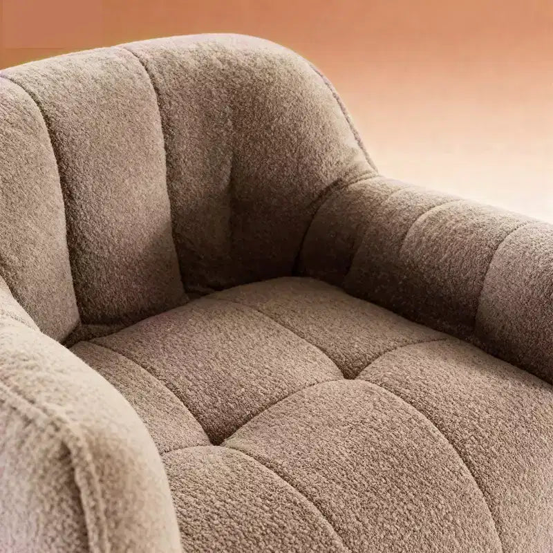 Fauteuil poire moelleux