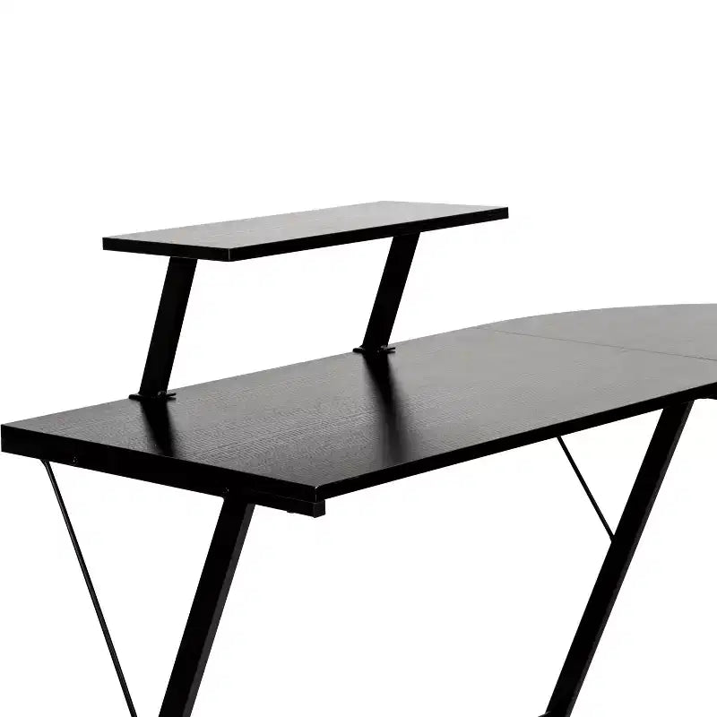 Bureau d'ordinateur en L Bureau de jeu