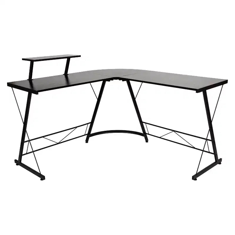 Bureau d'ordinateur en L Bureau de jeu